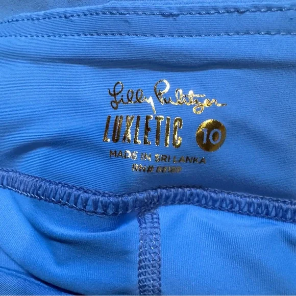 Lilly Pulitzer Luxletic Monica Scallop Golf Skort in Boca Blue Sz 10 - Picture 11 of 12